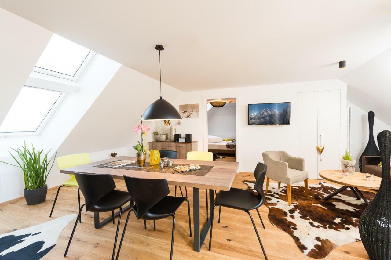 Ferienwohnung Hindenburg Saalfelden ภายนอก รูปภาพ